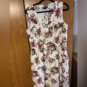 Floral Sleeveless Dress